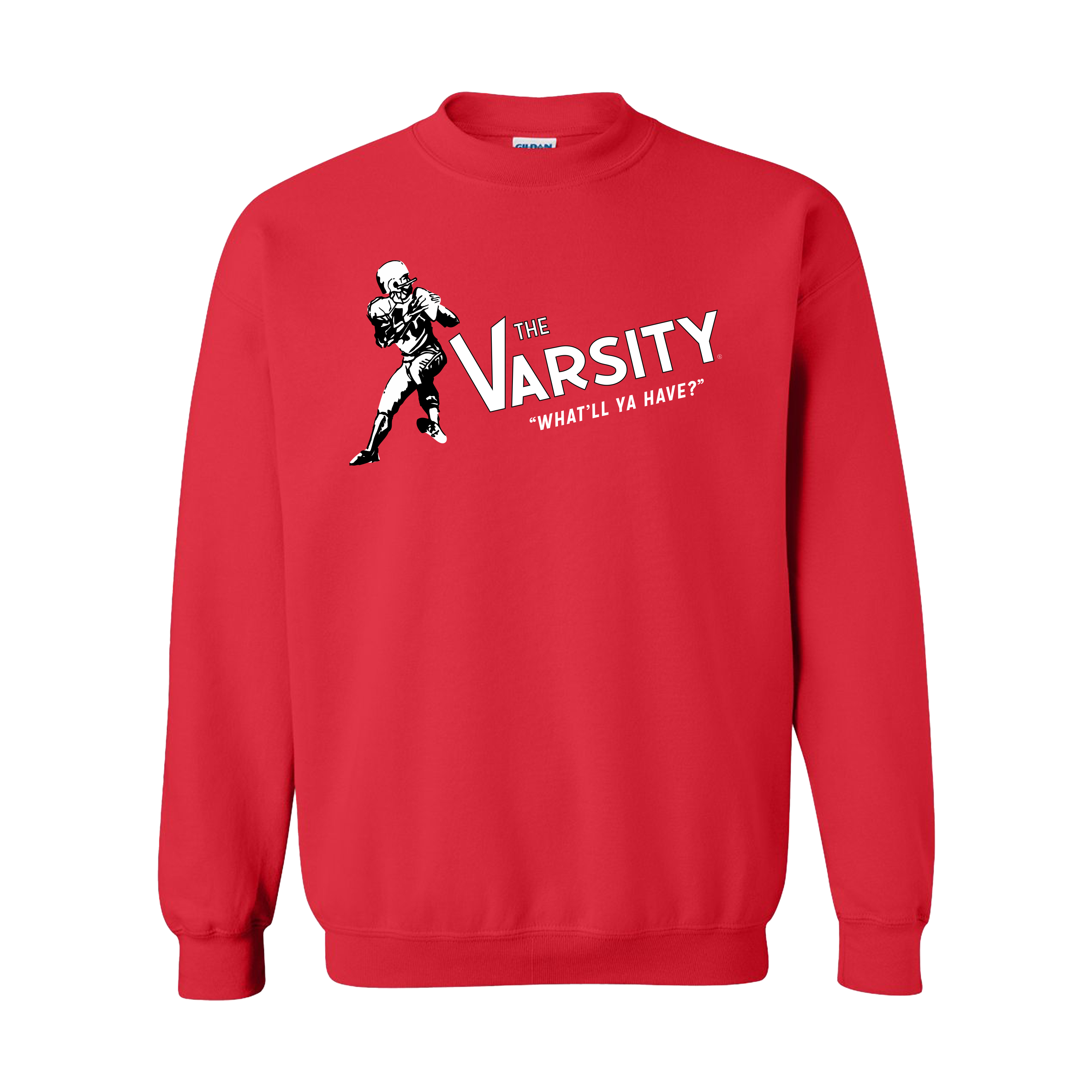 Classic Logo Red Sweatshirt – The Varsity