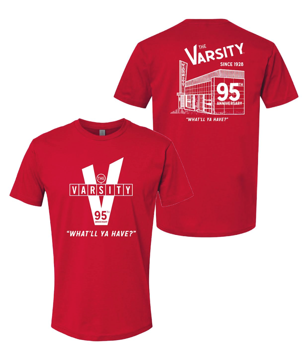Varsity 95th Anniversary Red T