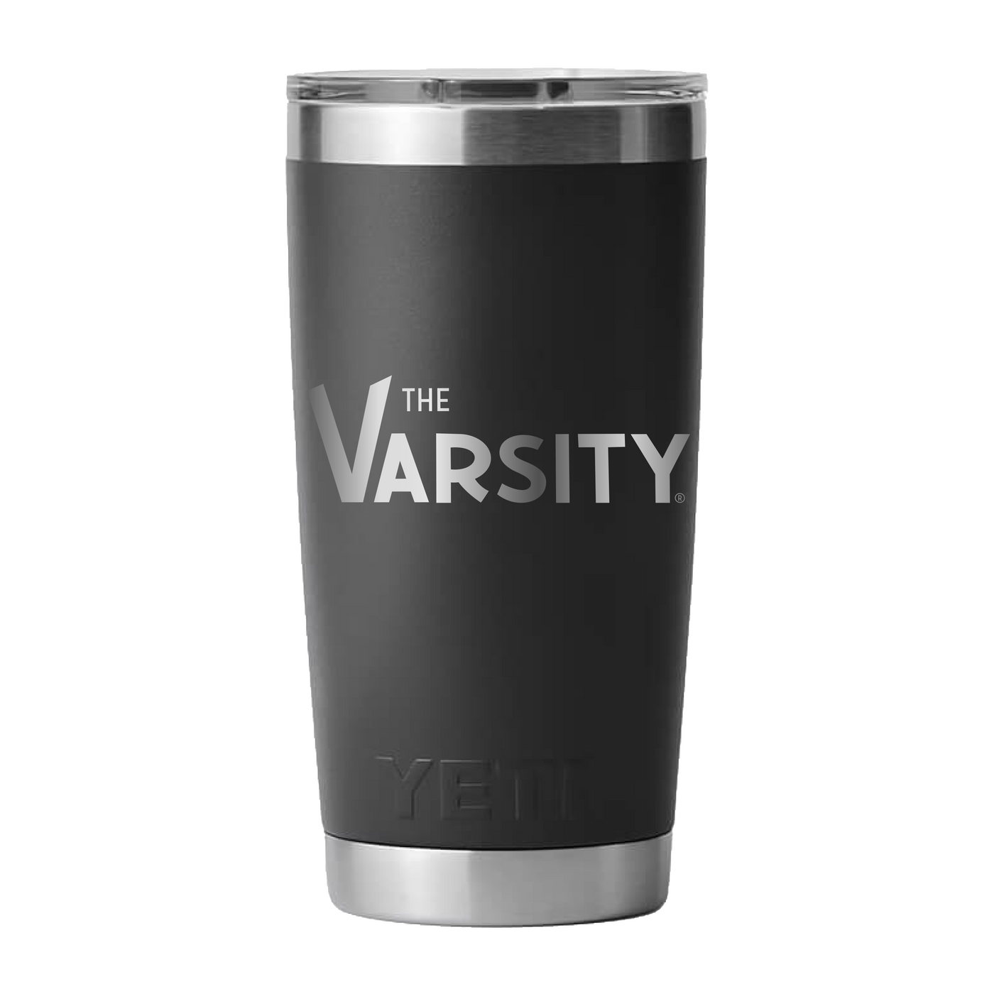 Black Varsity Yeti Tumbler
