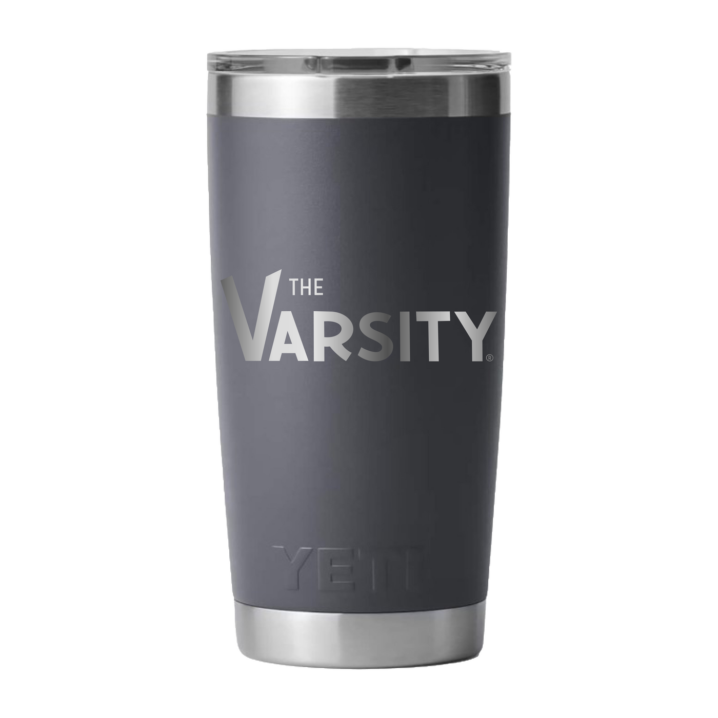 Gray Varsity Yeti Tumbler
