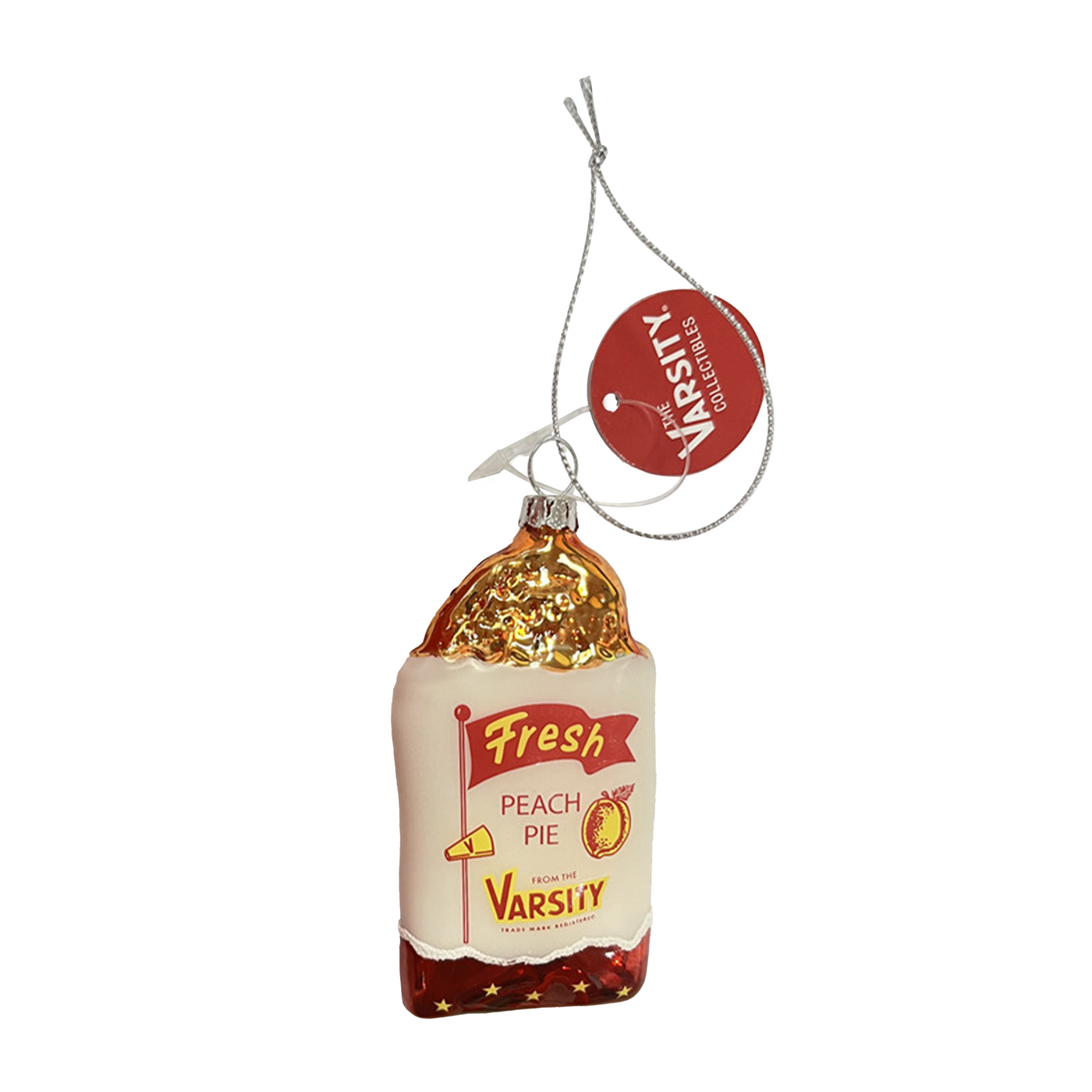 Peach Pie Ornament