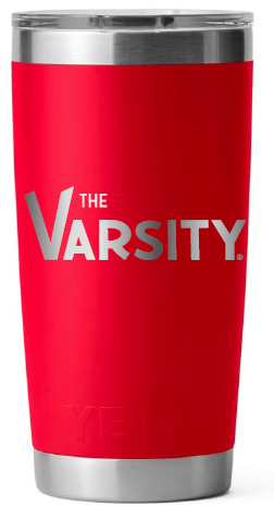 Red Varsity Yeti Tumbler