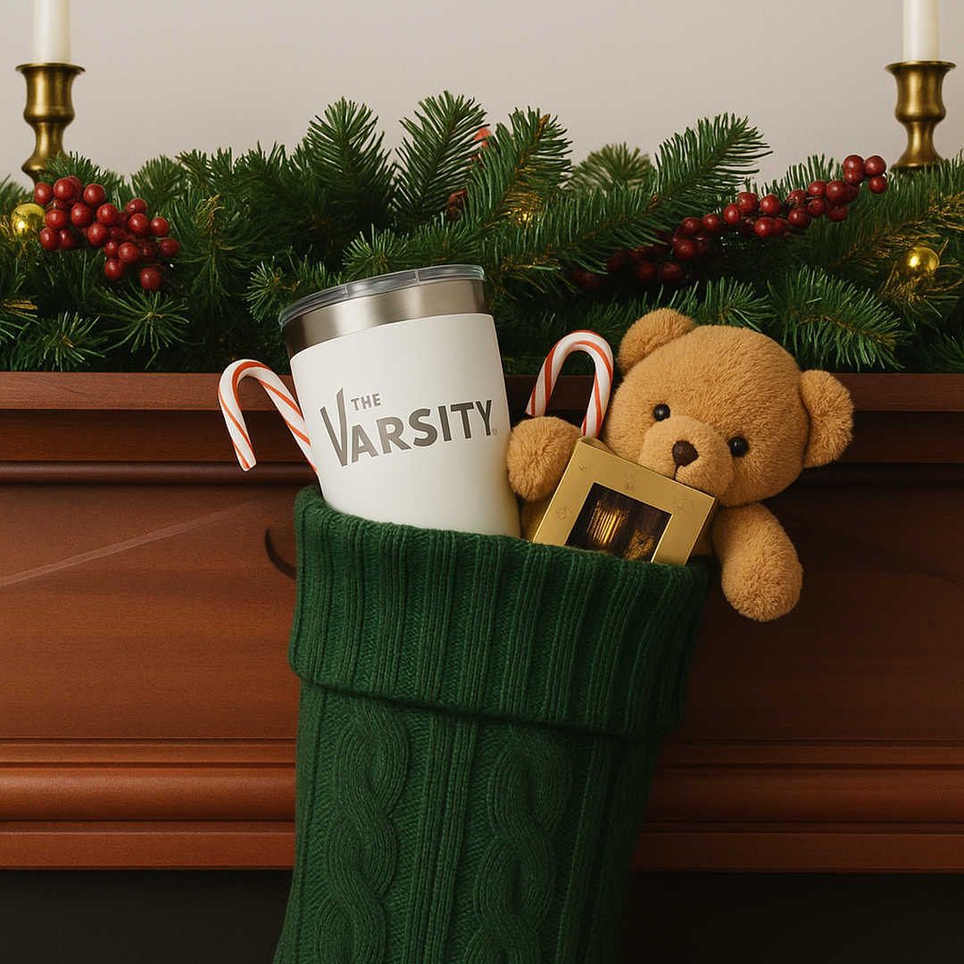 White Varsity Yeti Tumbler