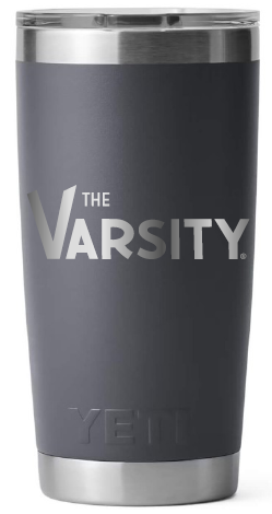 Gray Varsity Yeti Tumbler